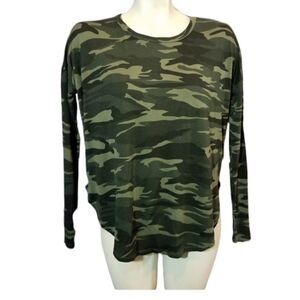 ‎Sweet Romeo Green Camo Top Size XS